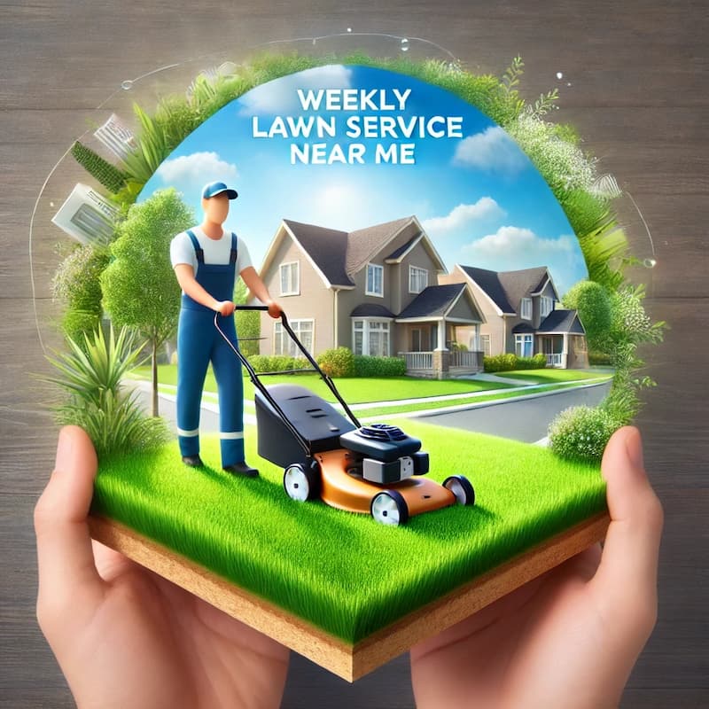 Weekly lawn service near me