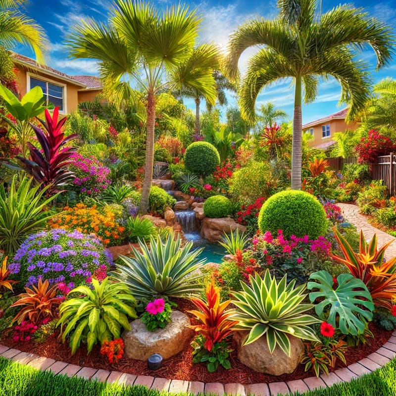 tropical bayshore landscaping