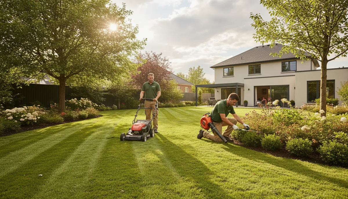 lawn maintenance professionals