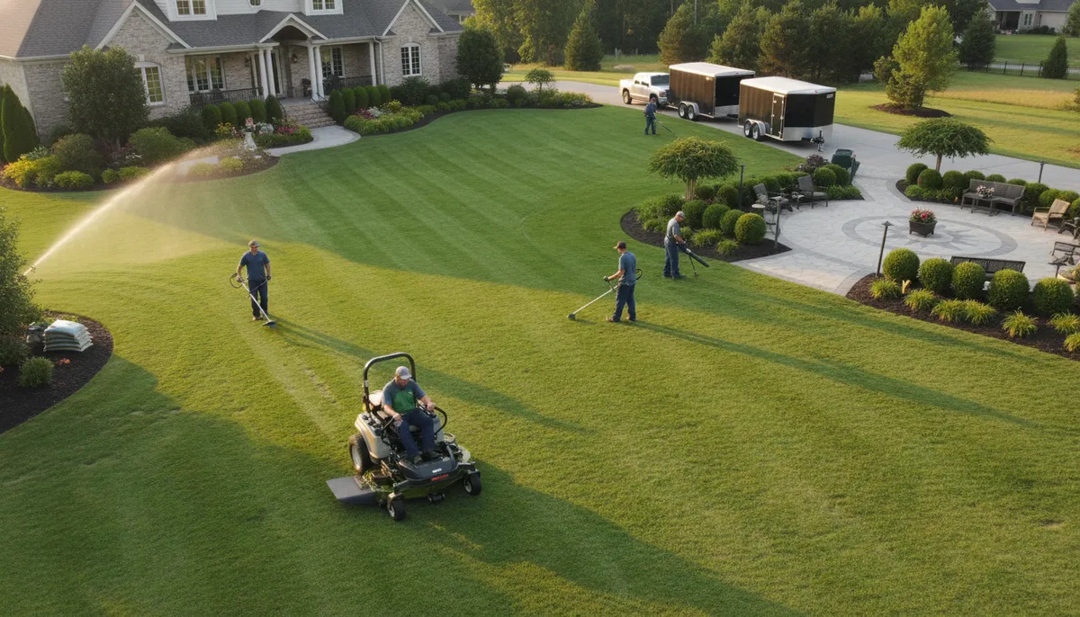 hire lawn care service