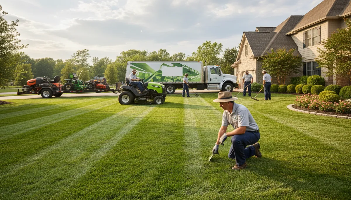 hire lawn care service