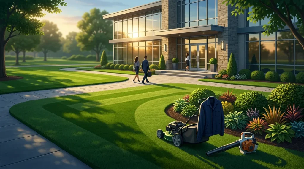 9 Reasons Commercial Lawn Care Makes Business Shine