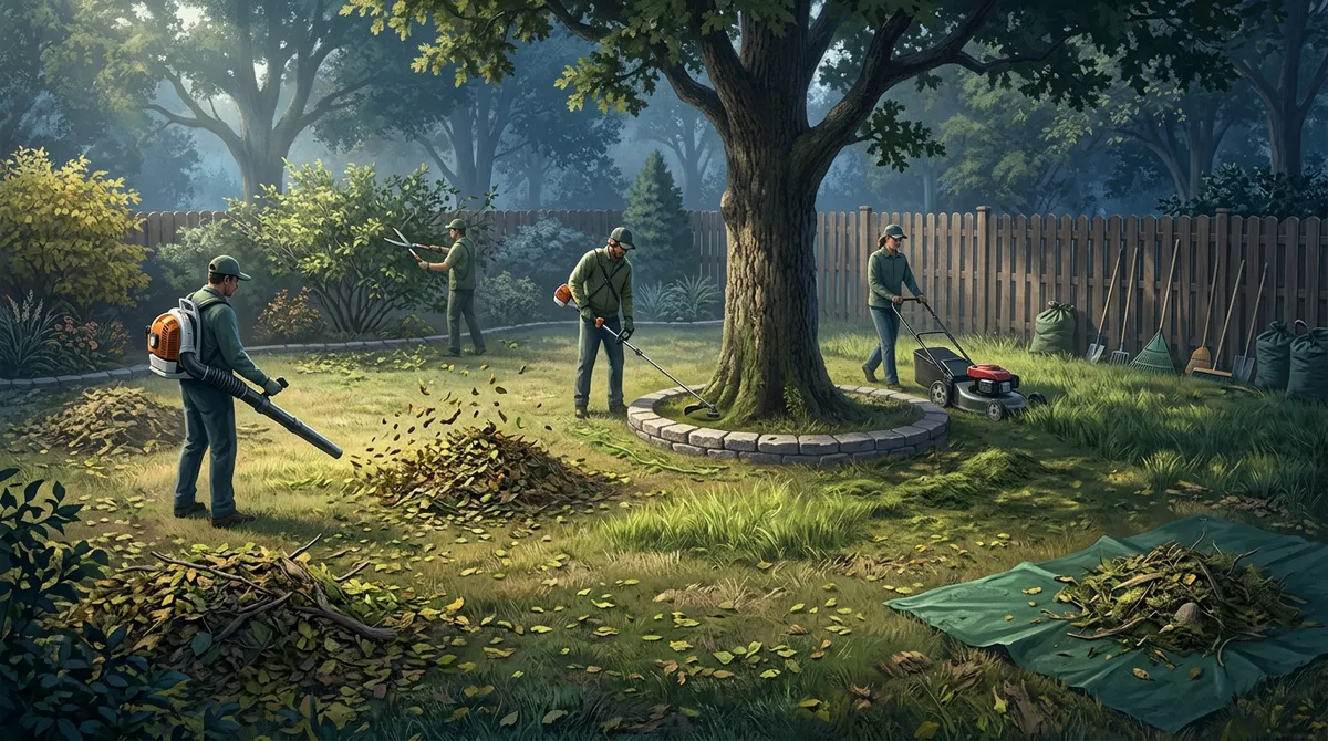lawn clean up near me