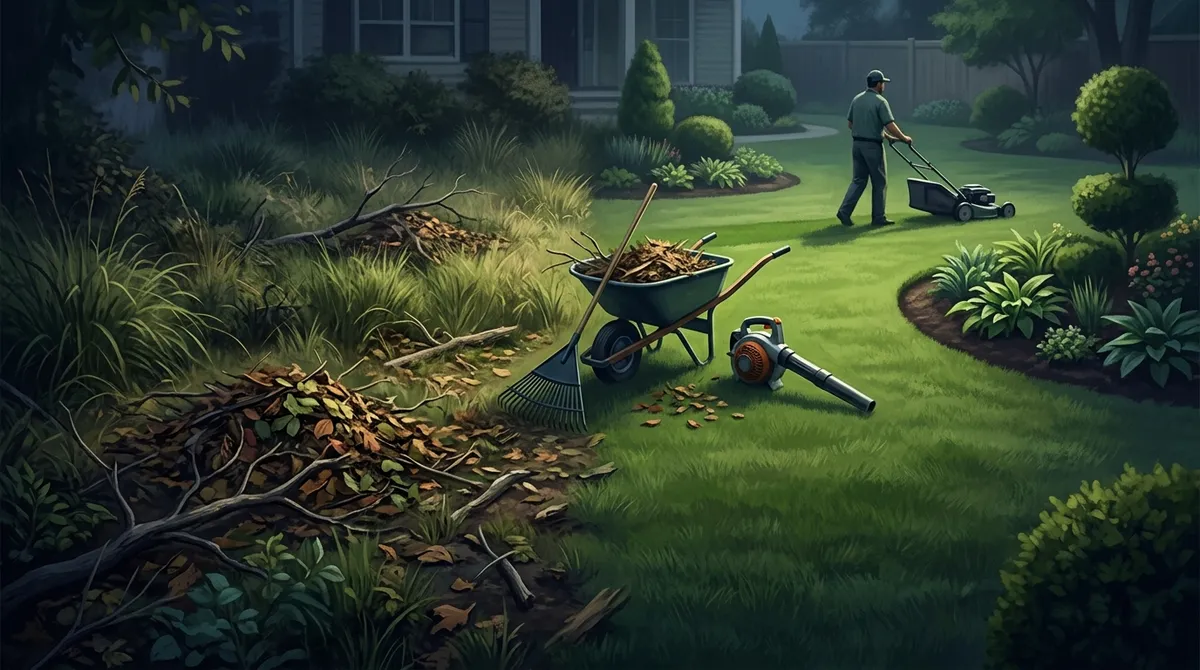 lawn clean up services