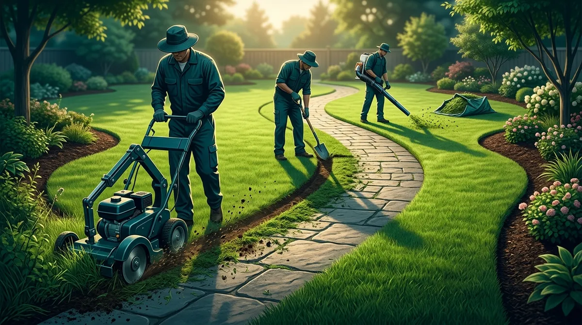 lawn edging service near me
