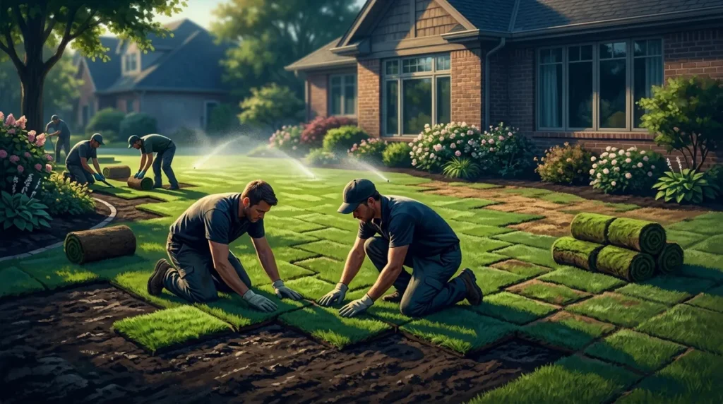 Why Does Fresh Sod Turn Brown After Installation?