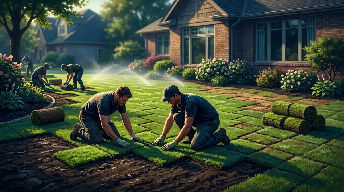 Why Does Fresh Sod Turn Brown After Installation?