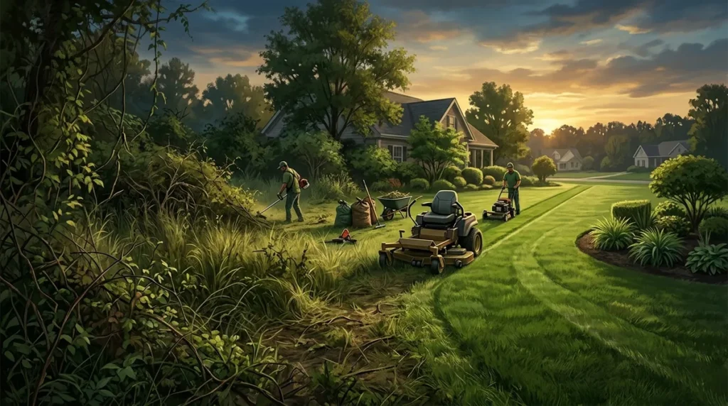 Overgrown Yard Cleanup: Find Local Help Fast