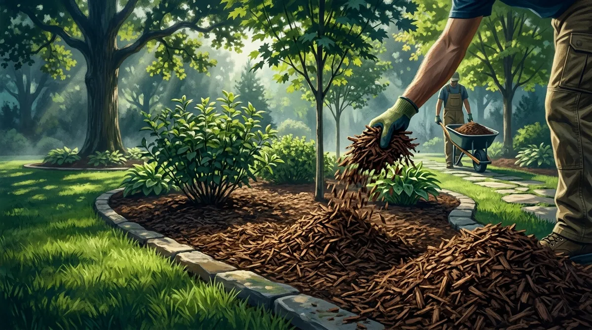 mulch installation near me