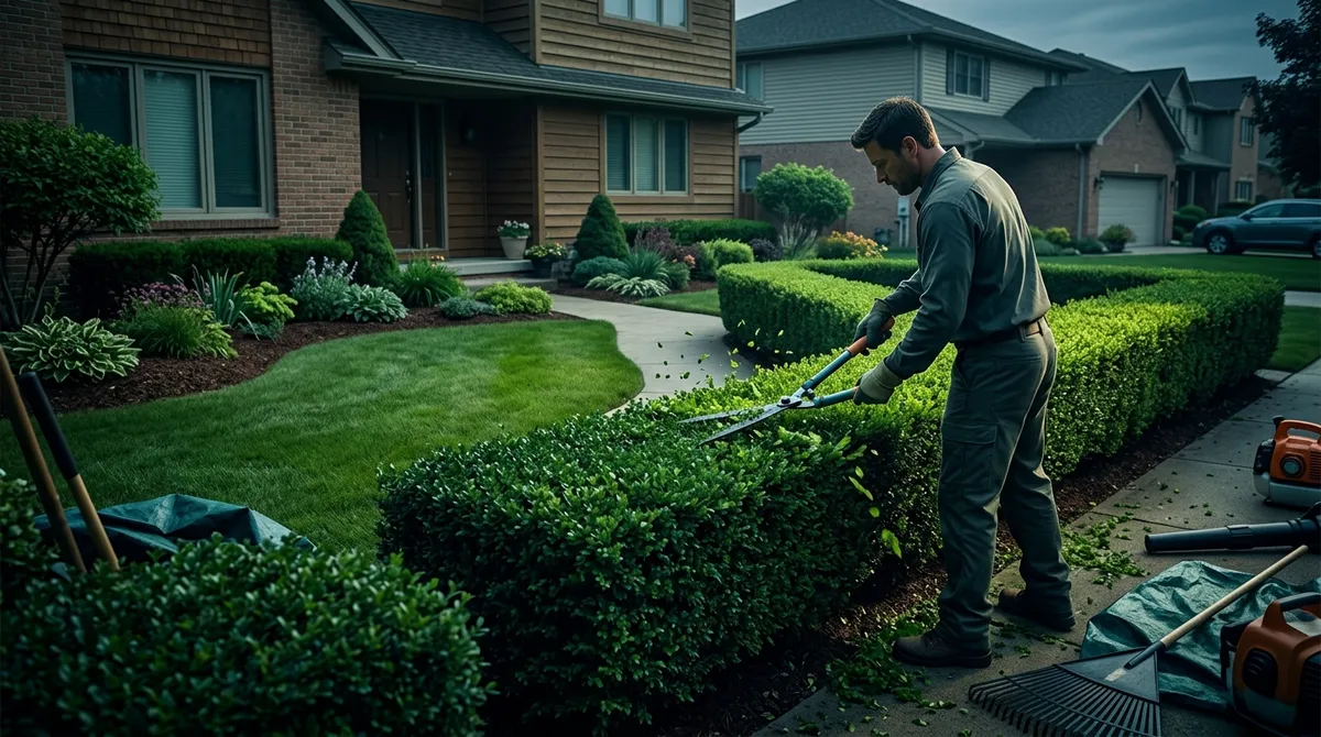 bush trimming service near me