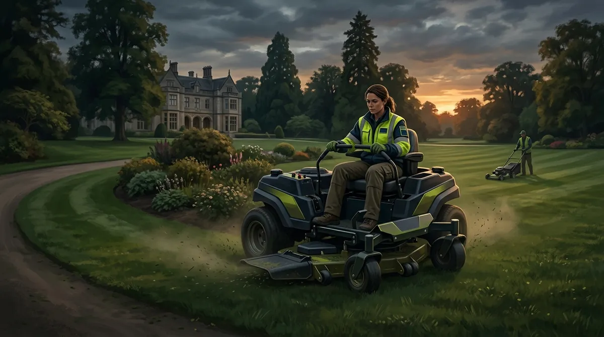 What are people who mow lawns called?