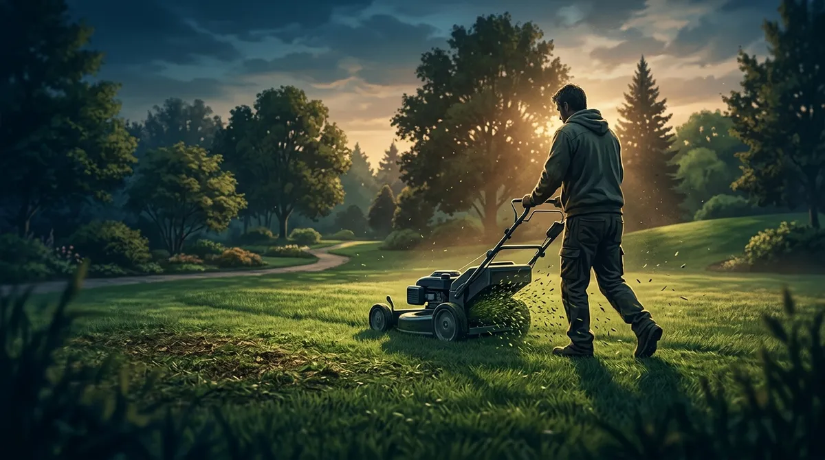 what is lawn mulching