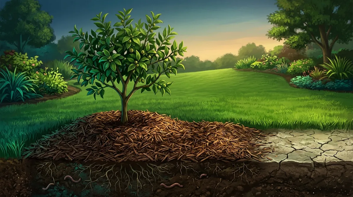 what is lawn mulching