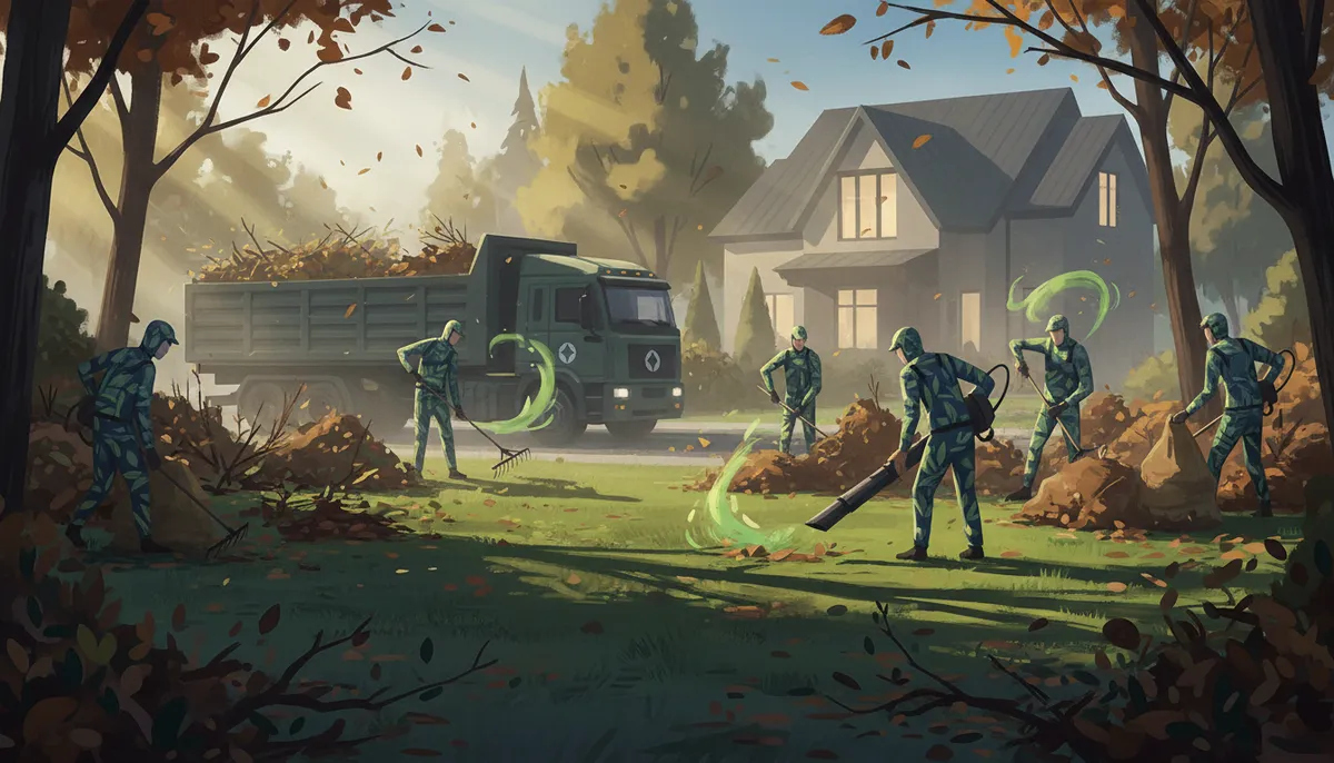 lawn clean up services near me