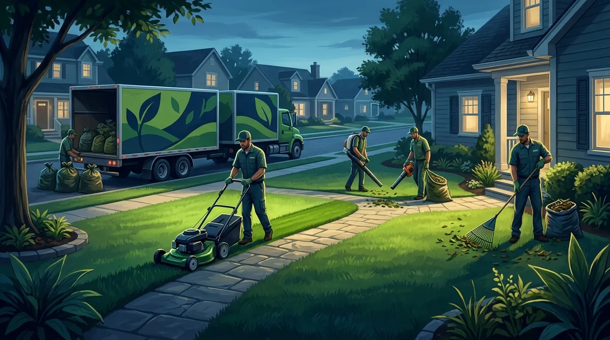 lawn clean up services near me