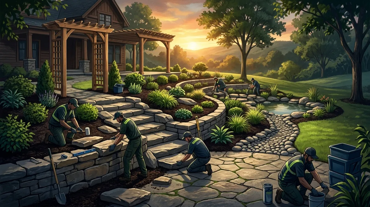 lawn and landscaping services