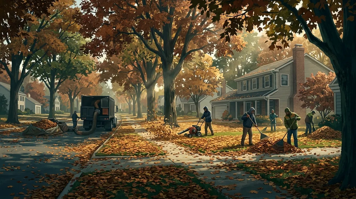 leaf cleanup near me