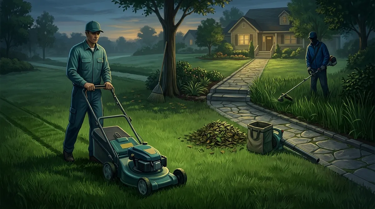 cheap grass cutting service near me