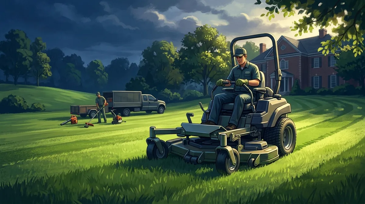 riding mower service near me