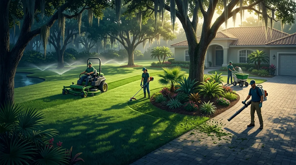 lawn maintenance riverview fl