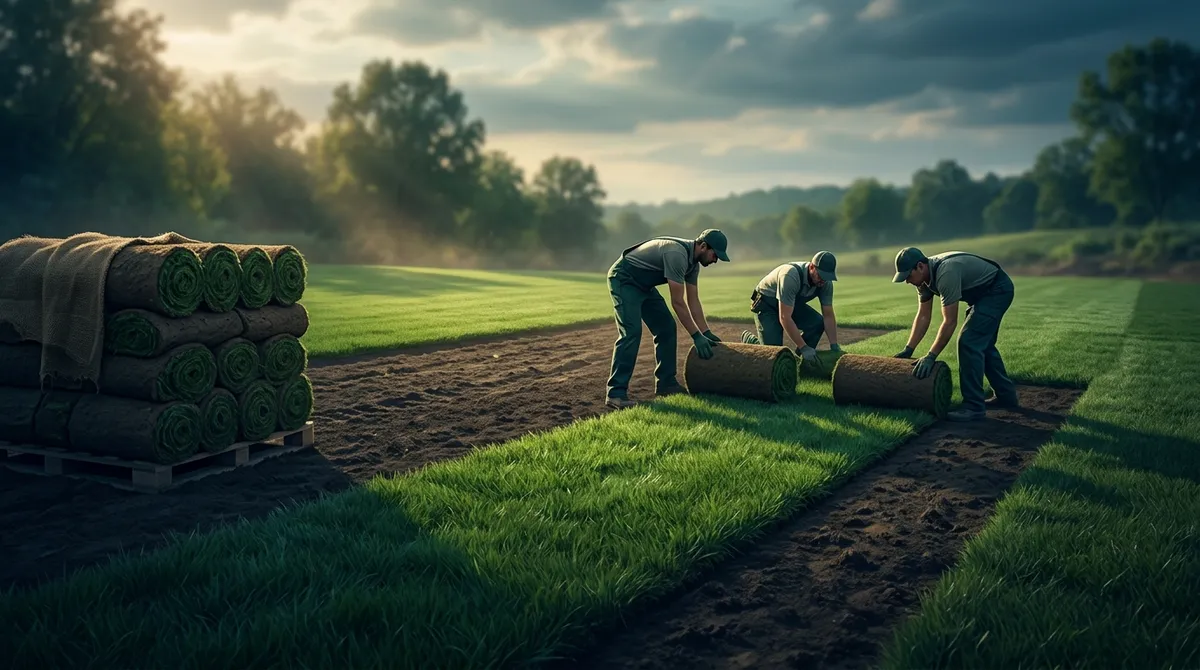 grass installation near me
