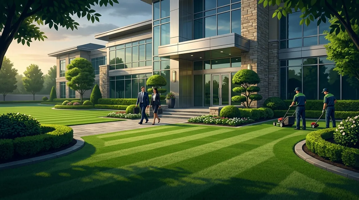 lawn service commercial