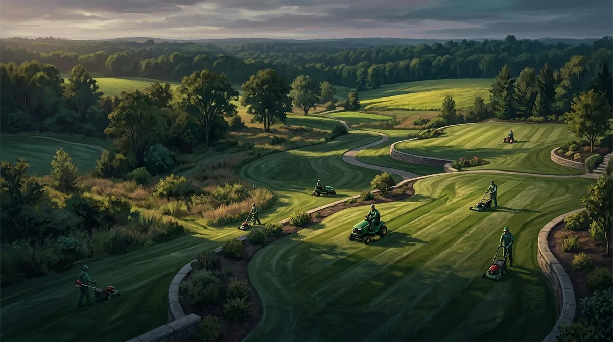 What's the average cost of mowing a lawn?