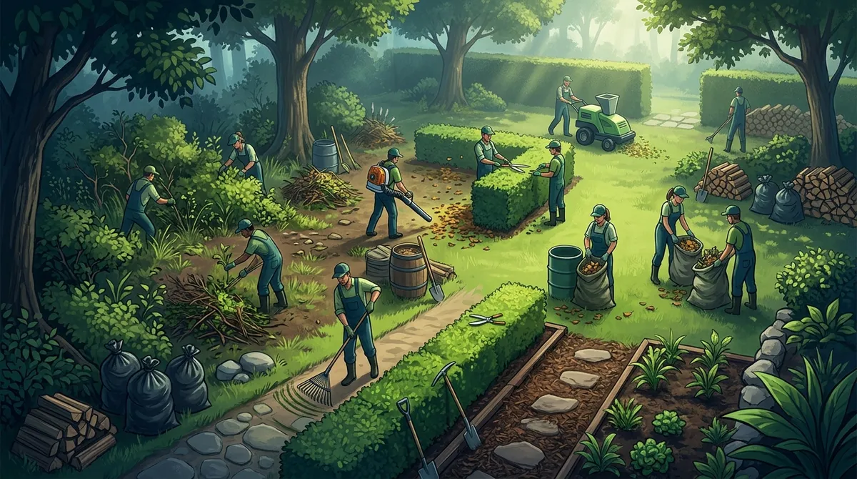 garden cleanup services