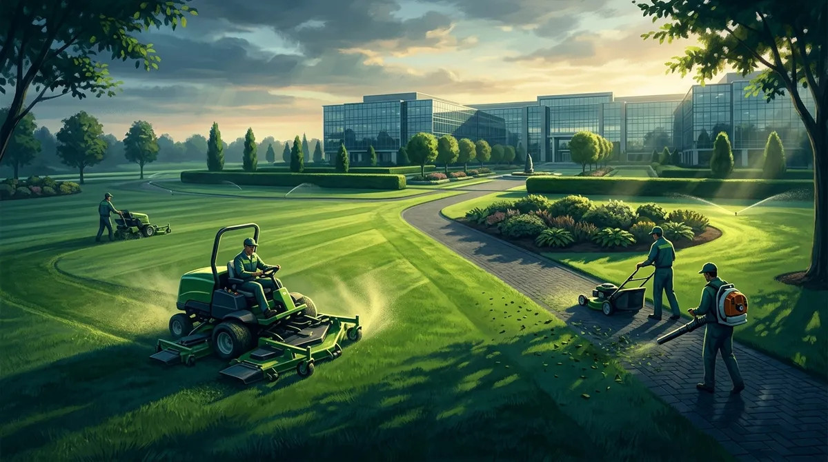 lawn care commercial