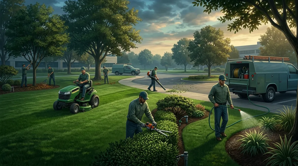 lawn care commercial