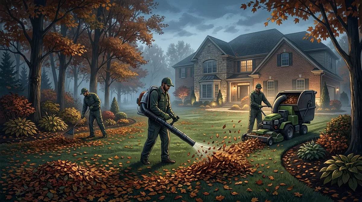 lawn care leaf removal near me