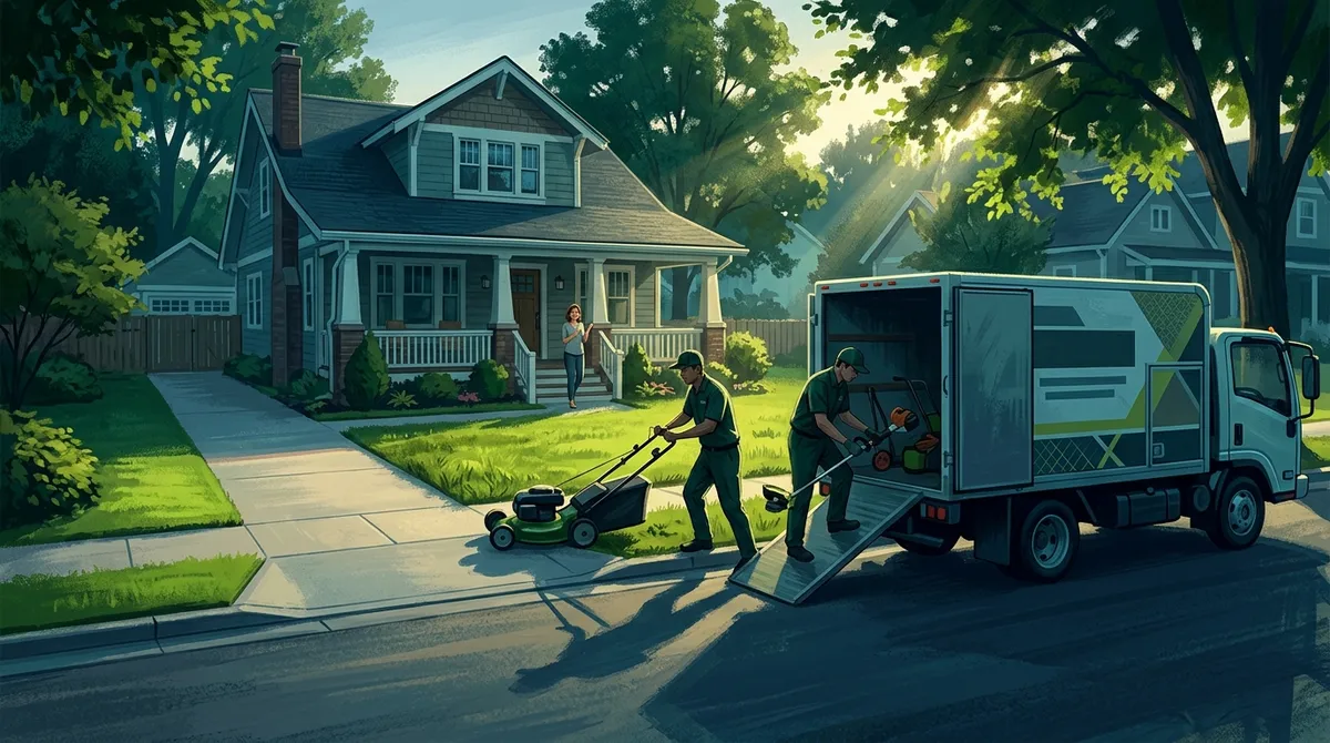 same day lawn mowing near me