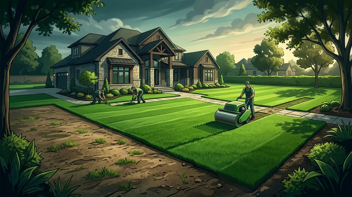 professional sod installation