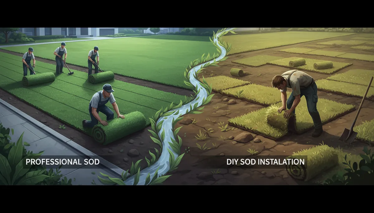 professional sod installation