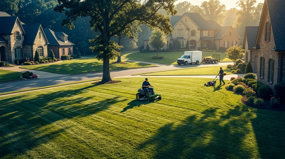 lawn mowing cost
