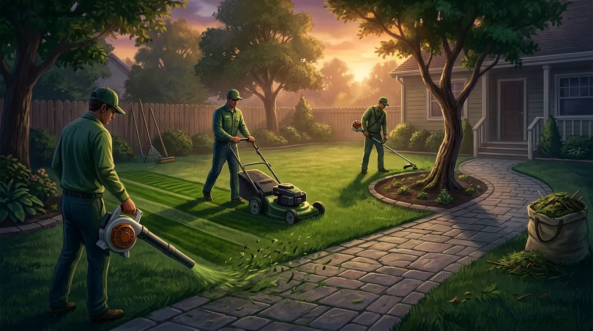 lawn mowing cost