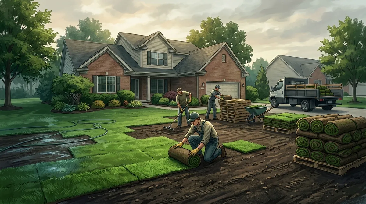 sod installation near me