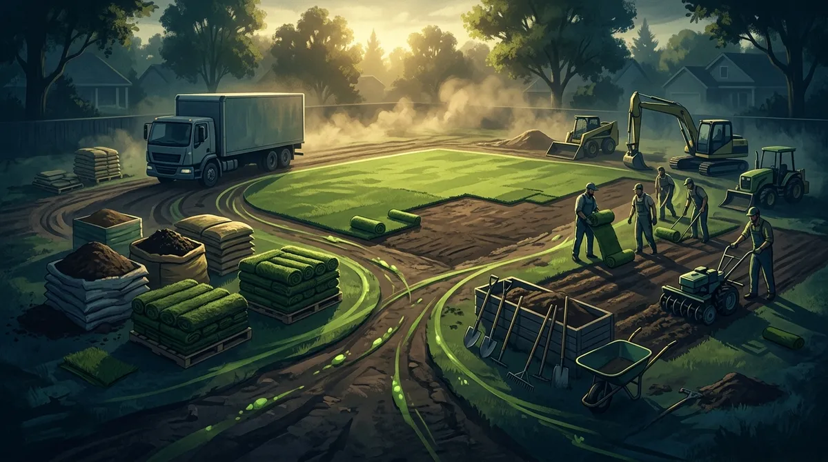 sod installation near me