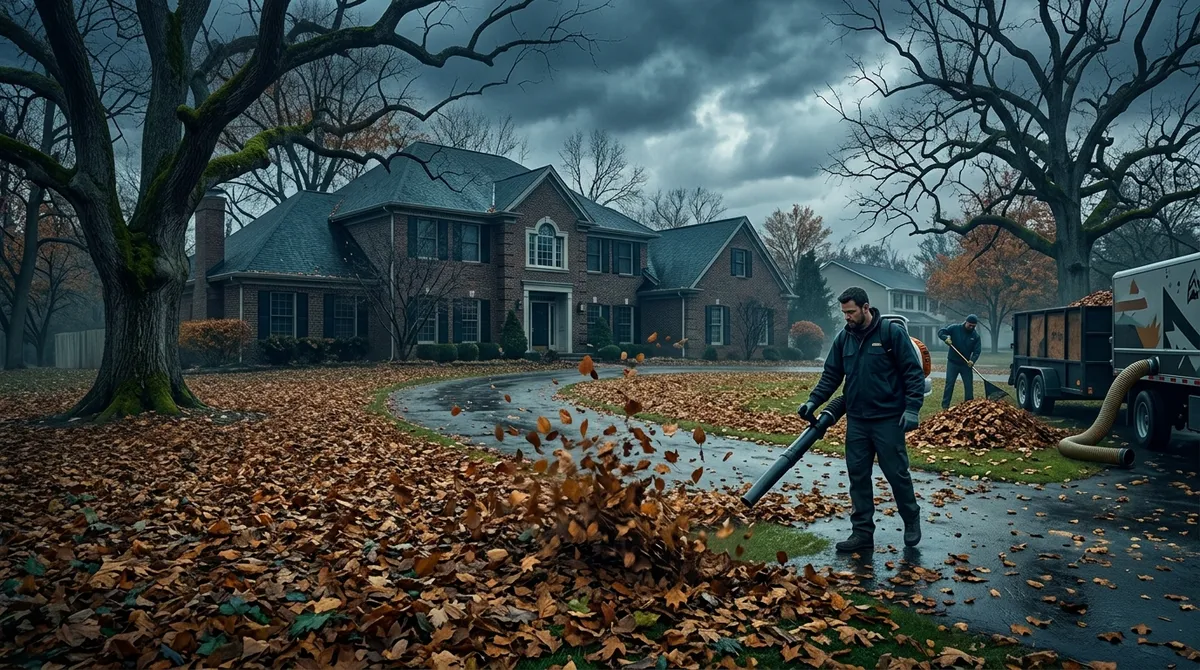 leaf removal service