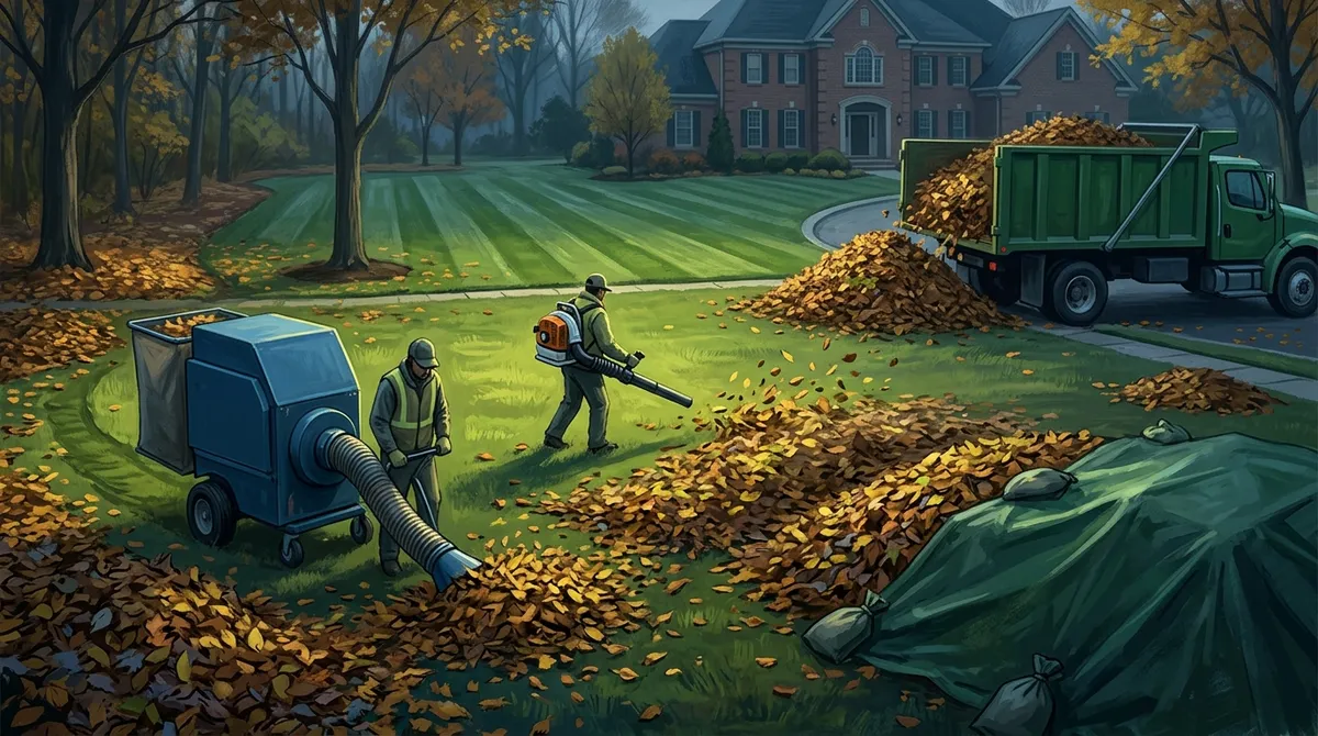 leaf removal service