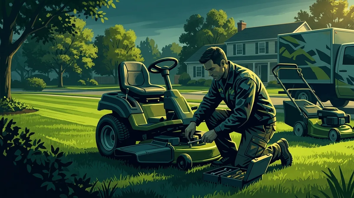 lawn mower service