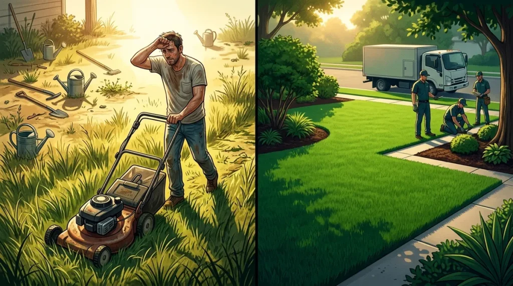 DIY Lawn Care vs. Valrico Lawn Service: Which Wins?