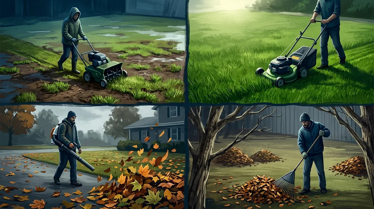 seasonal yard cleanup