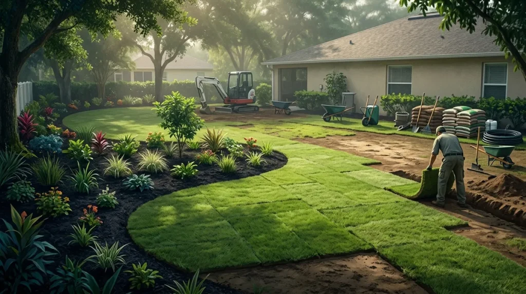 What Do Landscapers in Brandon Really Do for Your Yard?