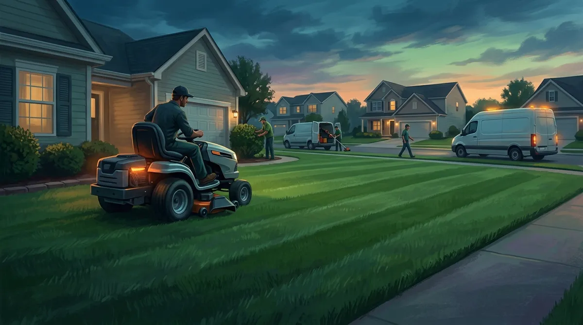 same day lawn mowing service near me