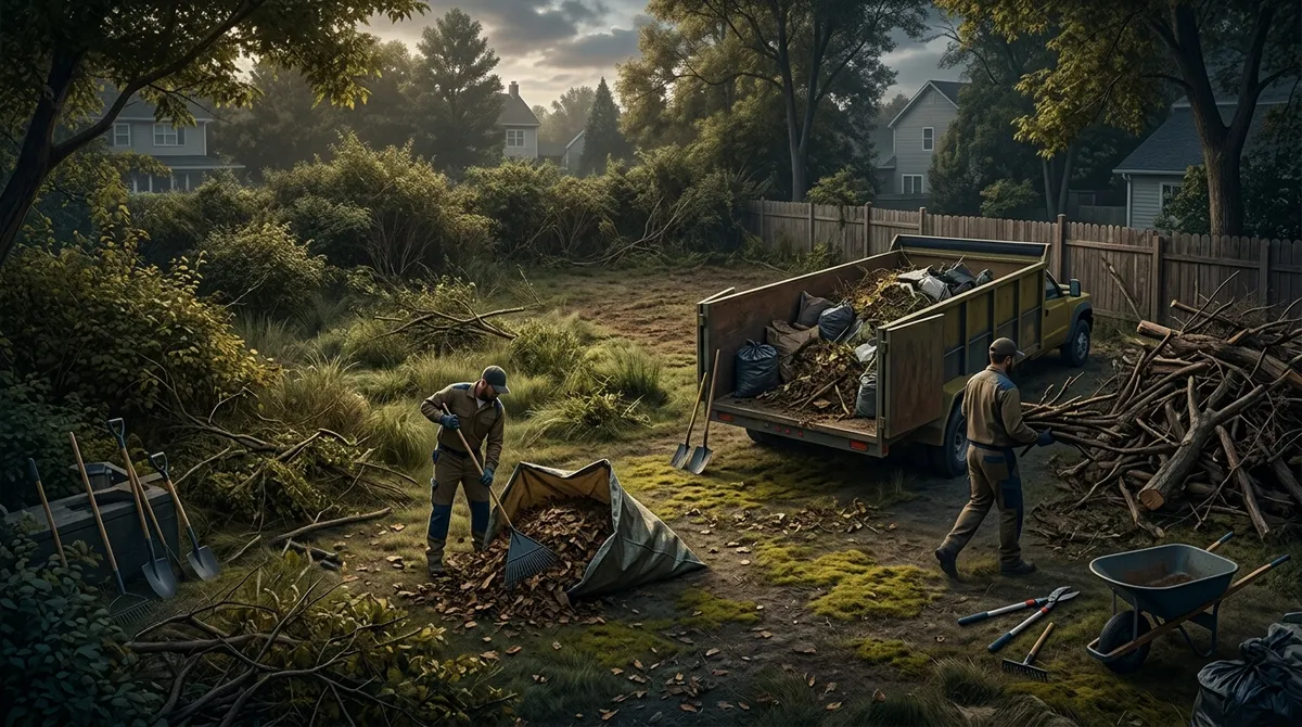 yard cleanup and removal near me