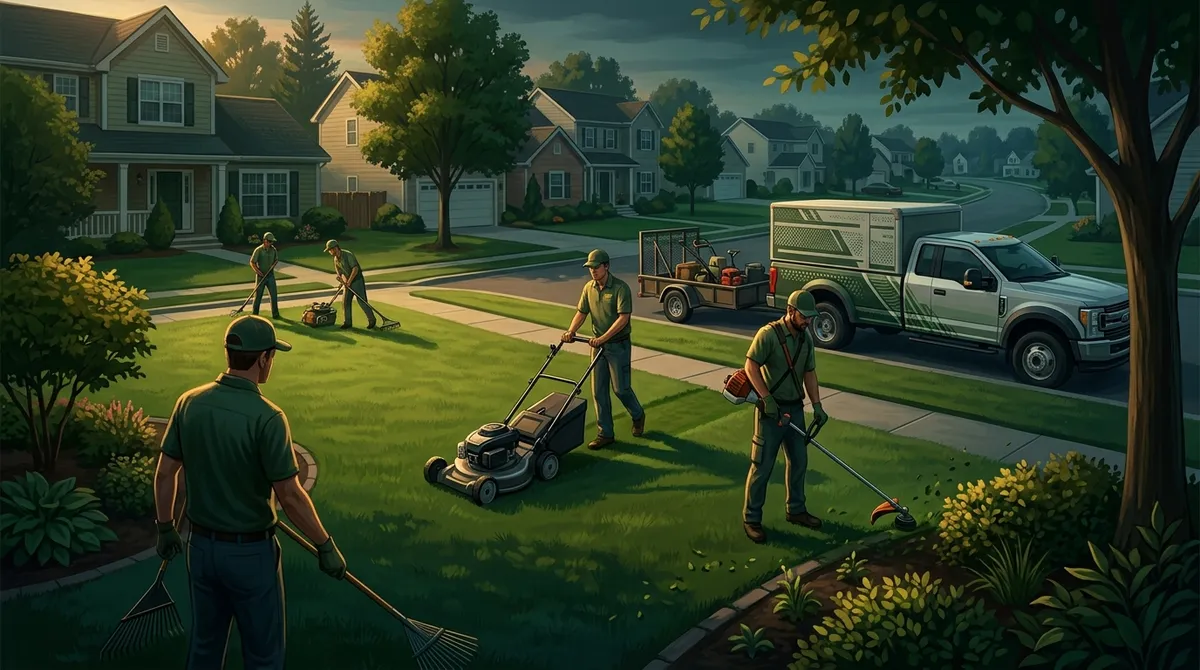 yard maintenance companies near me