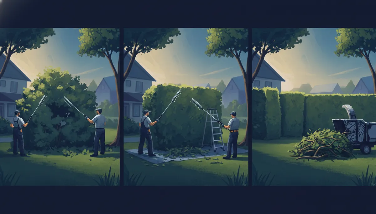 hedge trimming near me