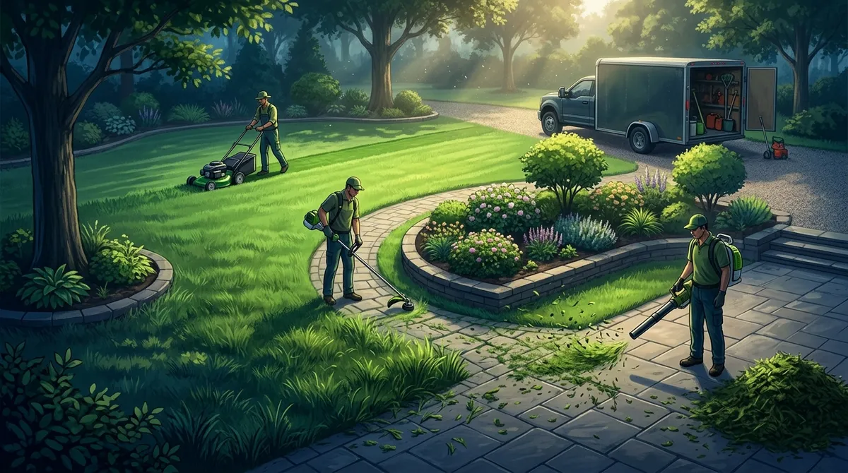 lawn mowing and trimming near me