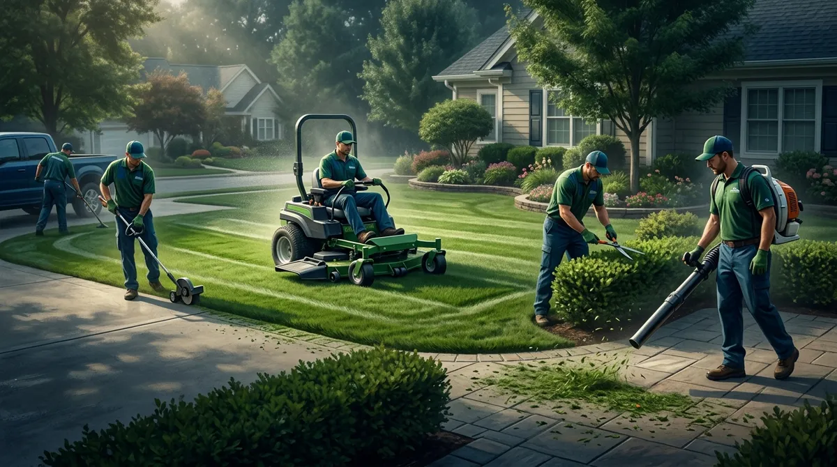 lawn service cost